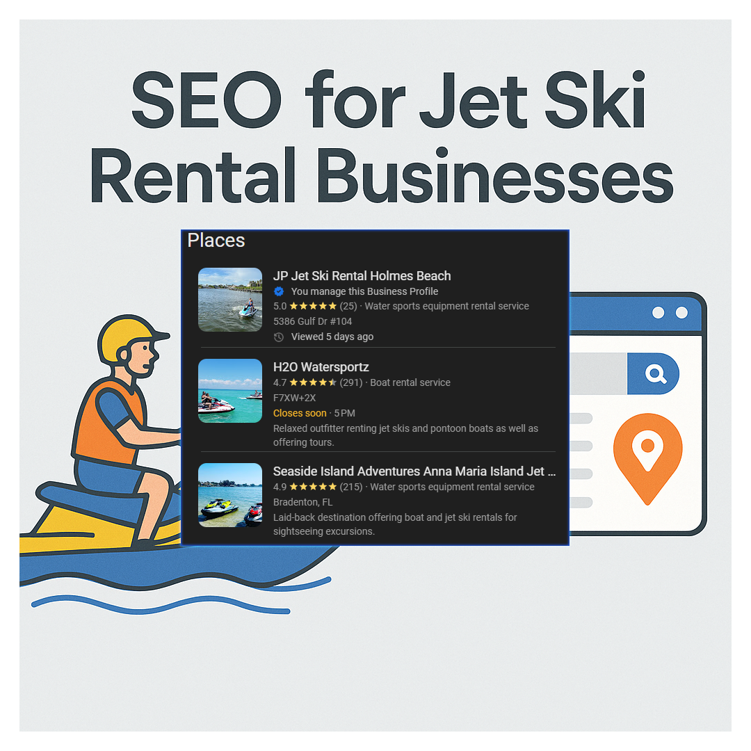 Local SEO for Jet Ski Rental Businesses