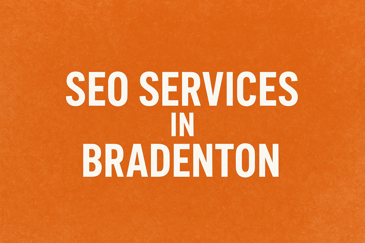 SEO Services in Bradenton