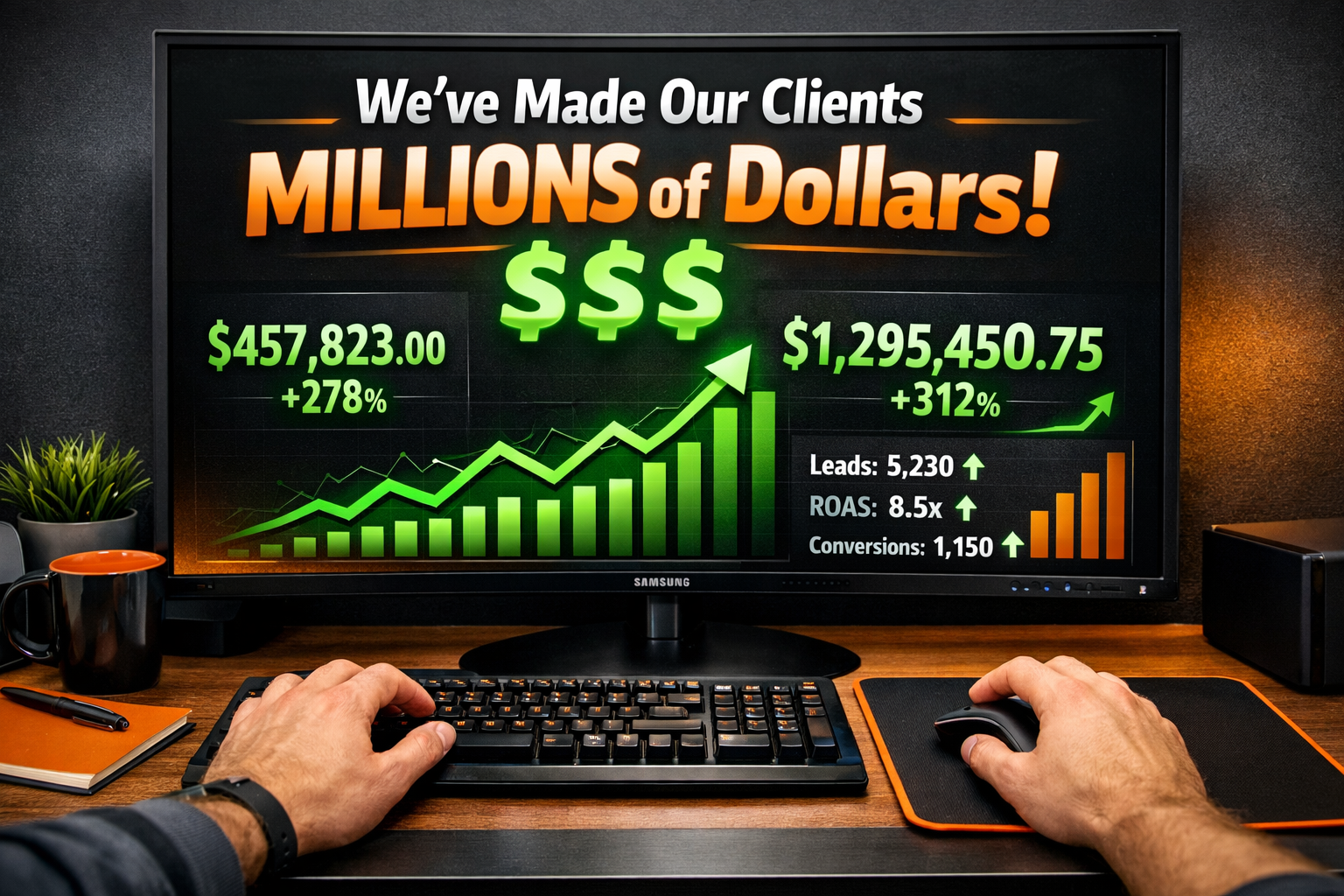 Digital Marketing Bradenton Results - Search Peak Marketing Client Revenue Growth
